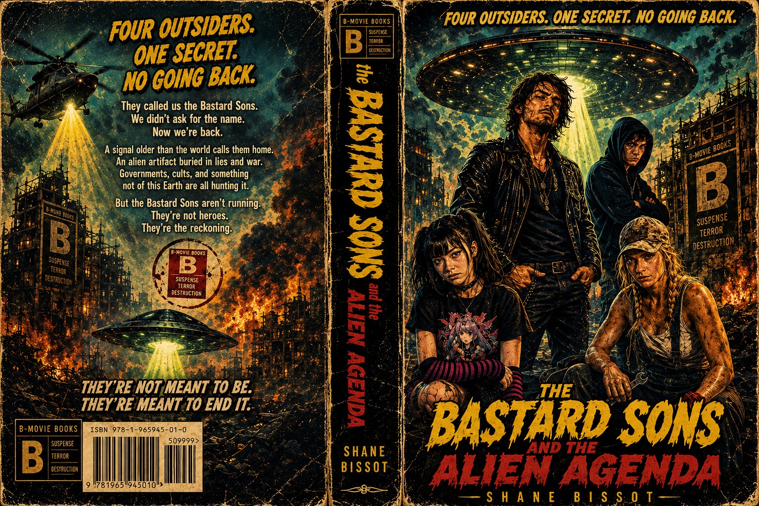 The Bastard Sons and the Alien Agenda cover